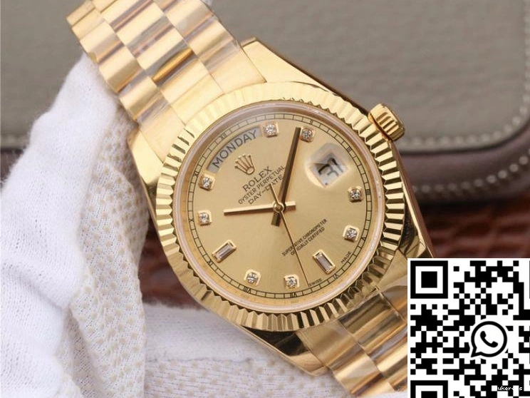 Yellow 988 Day-Date II Elegant Gold Rolex EW Factory Dial 18K 40MM 218238 0814